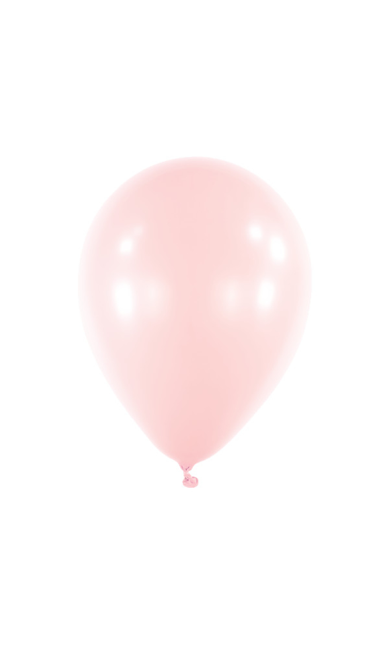 Anagram Latex Balloon - Macaron Pink Rose  5" RND - 100pcs