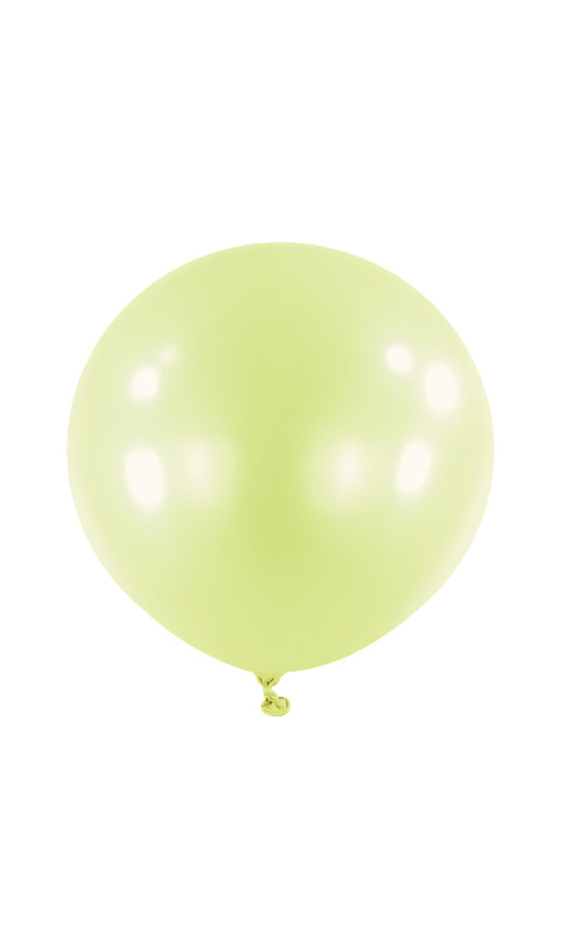 Anagram Latex Balloon - Macaron Pistachio  24" RND - 4pcs