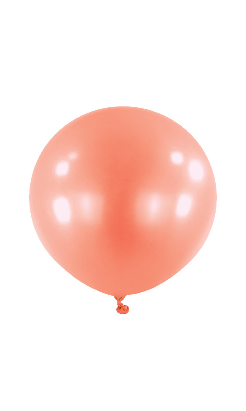 Anagram Latex Balloon - Macaron Strawberry  24" RND - 4pcs
