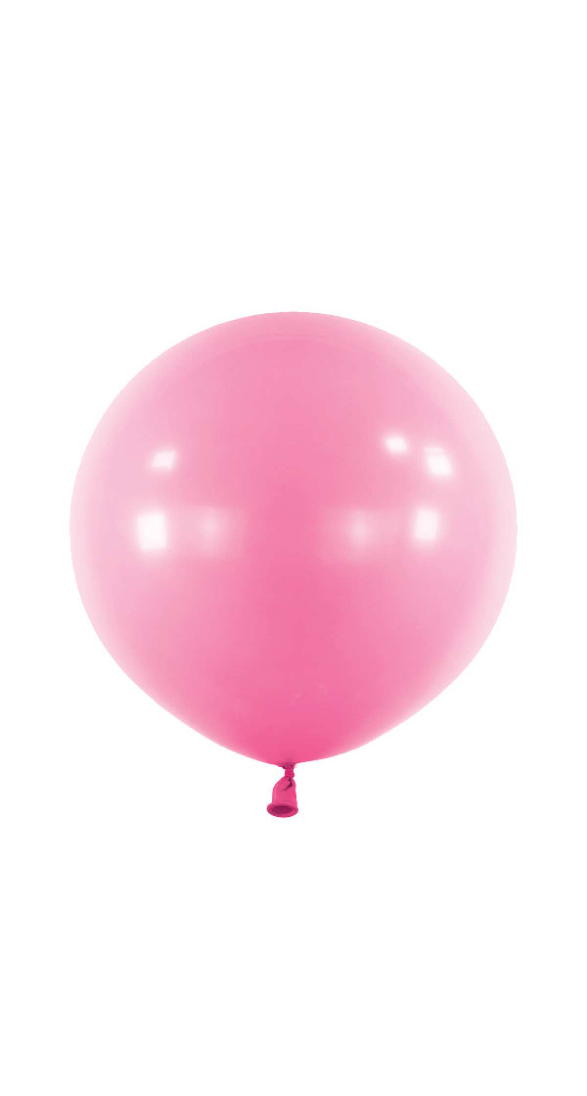 Anagram Latex Balloon - Standard Pink  24" RND - 4pcs