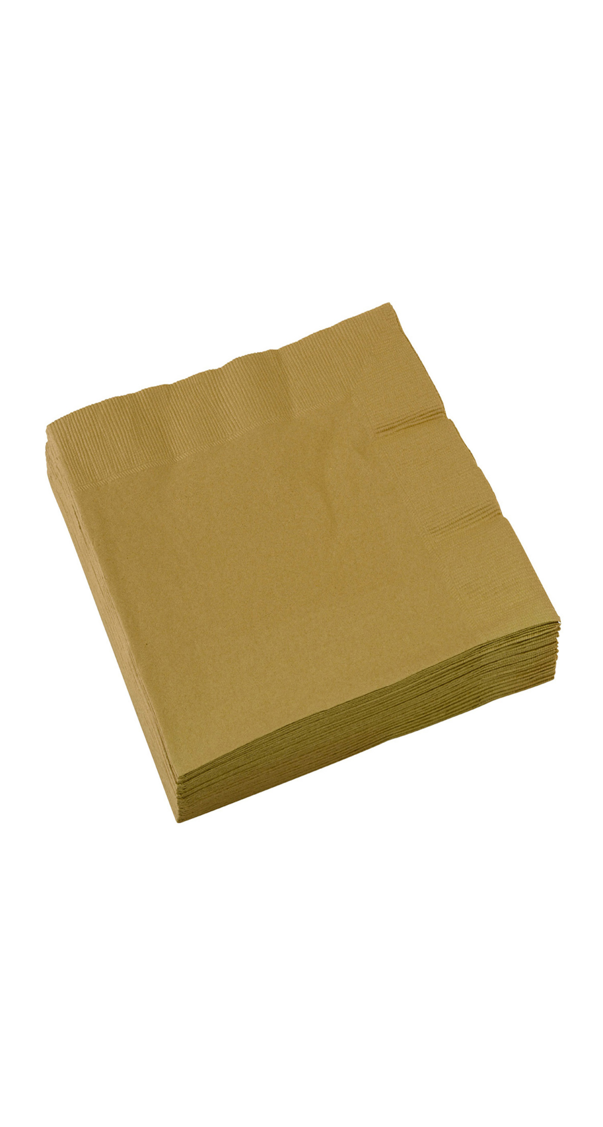 Napkins Gold 33 x 33cm - 20pk