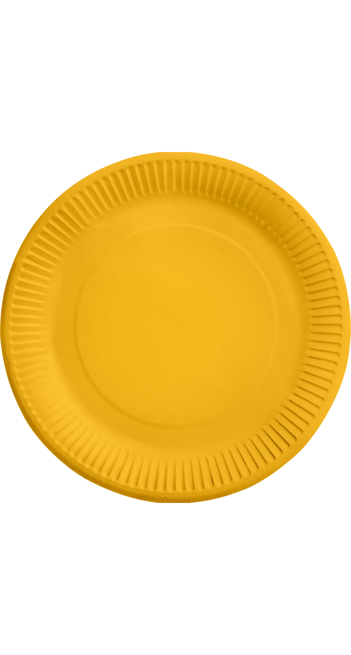 Sunshine Yellow Paper Plates 23cm – 8pk