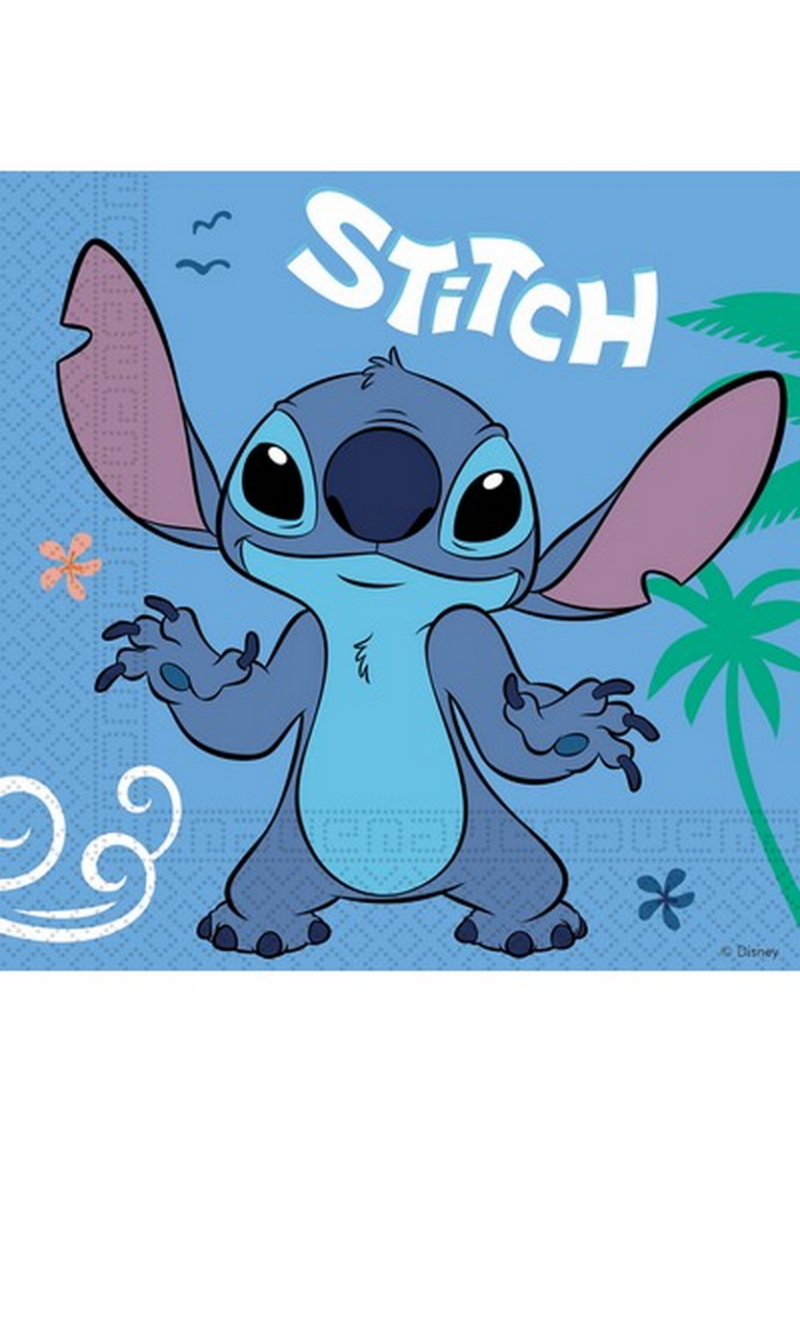 Stitch Party Napkins 33x33cm - 20pcs