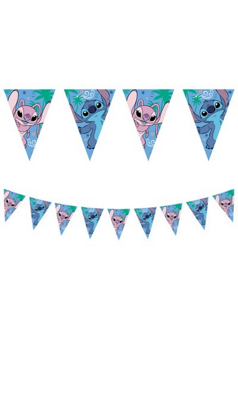 Stitch Party Flag Bunting Decoration Banner