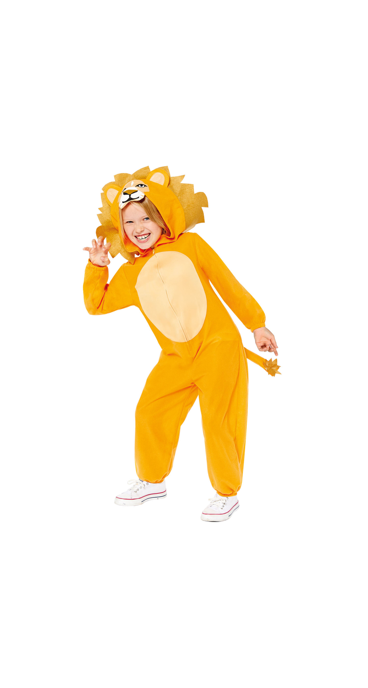 Lion Animal Onesie Child Costume - Age 8 to 10 Years - Image 2