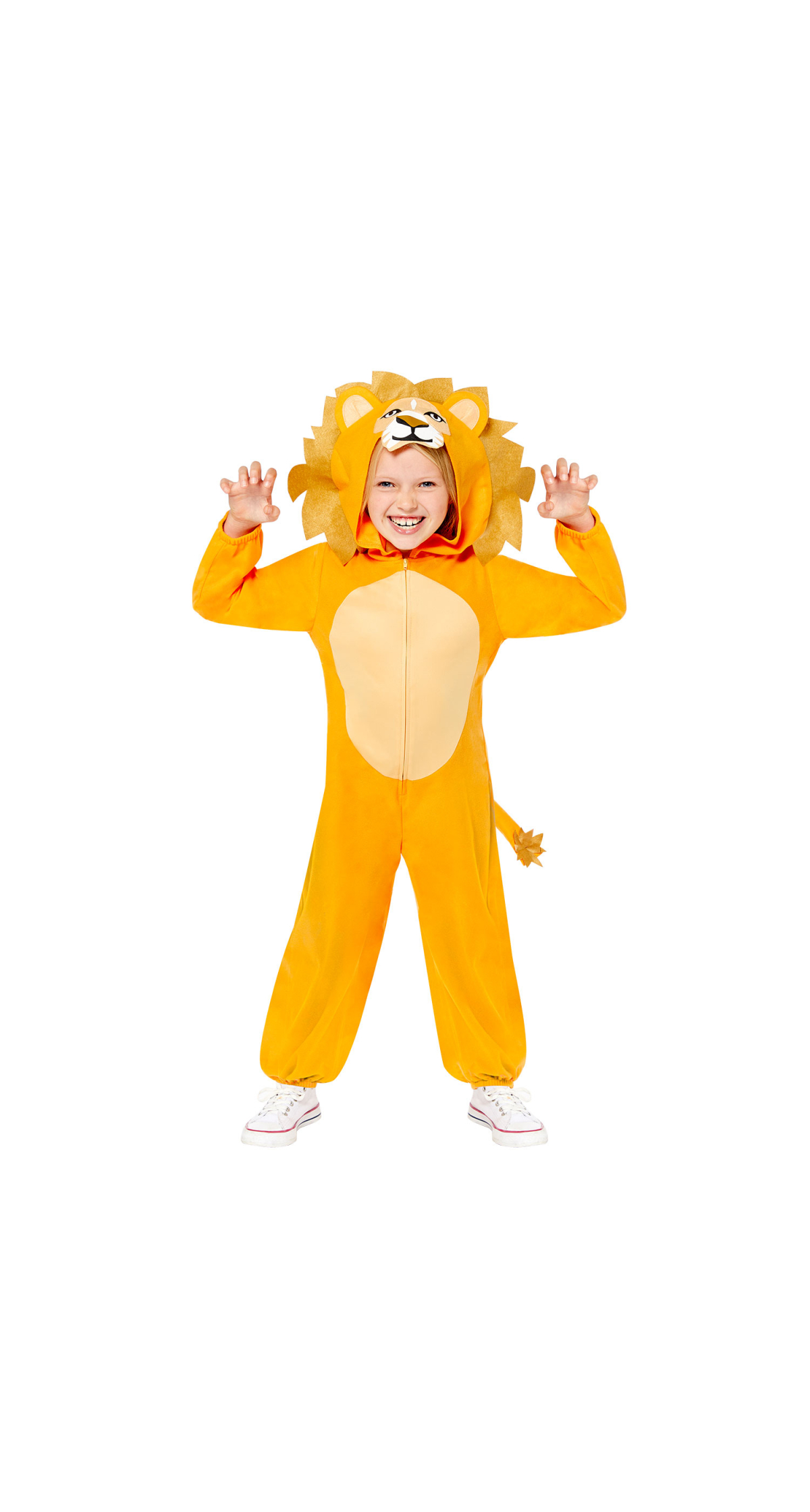 Lion Animal Onesie Child Costume - Age 8 to 10 Years - Image 5