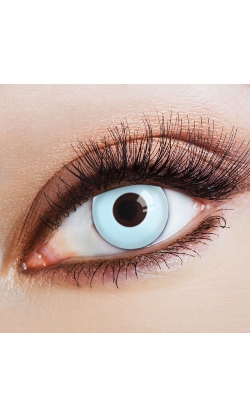 Contact Lenses Sky Blue (1 Pair) - 12 Month Use