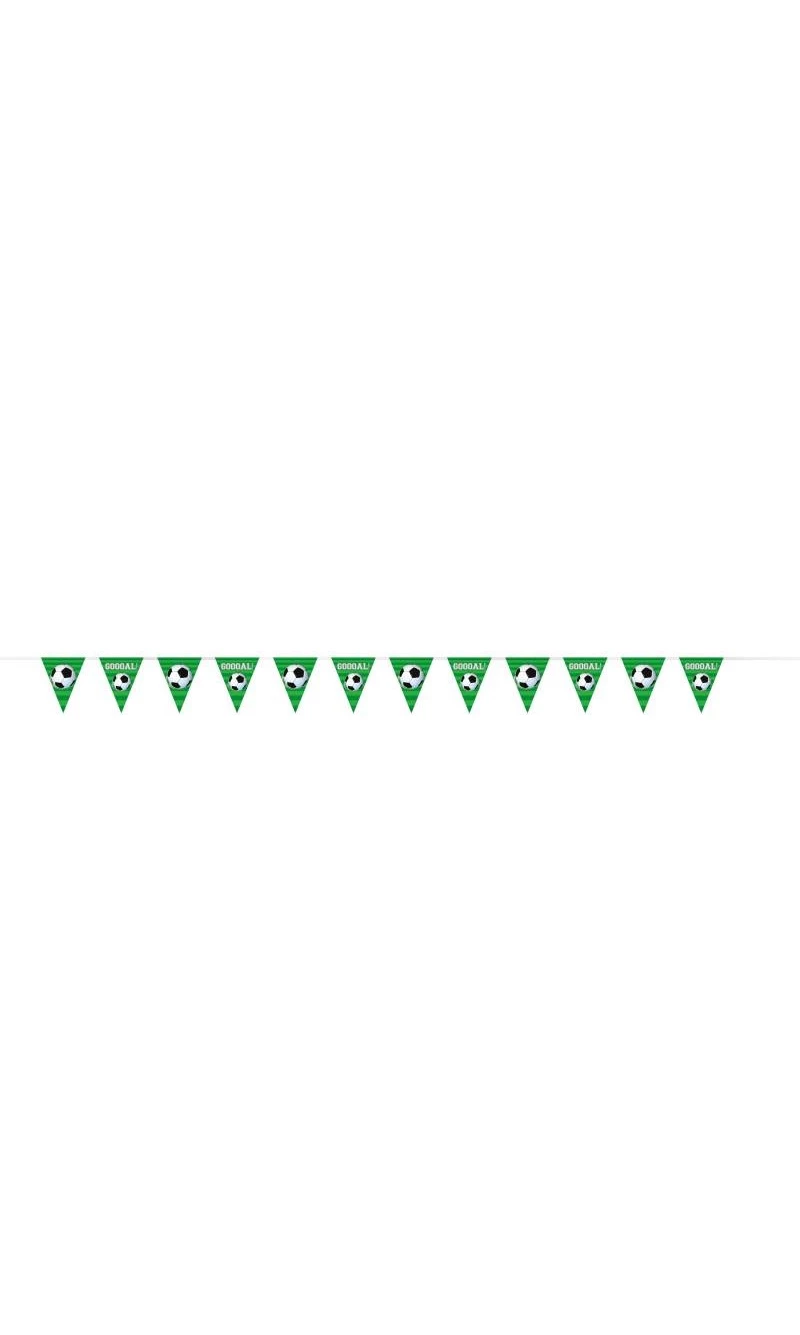 Football Plastic Flag Banner - 12 ft