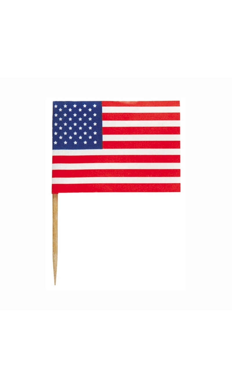 US Flag Picks - 30pk