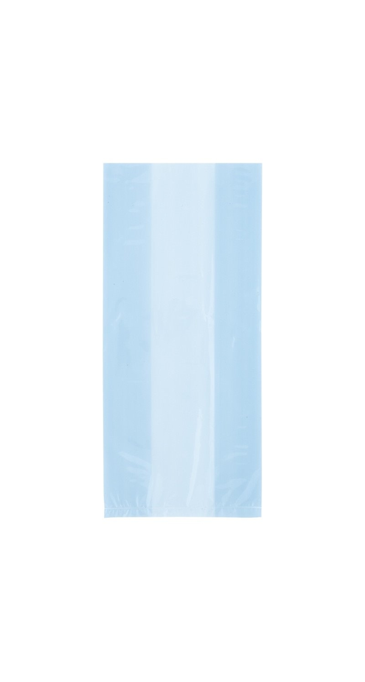 Baby Blue Cellophane Bags (12.7cm x 28cm) - 30pk