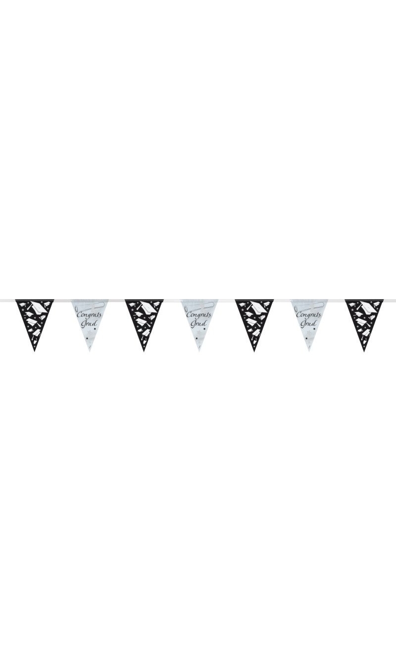 Graduation Decoration Flag Banner - 9ft