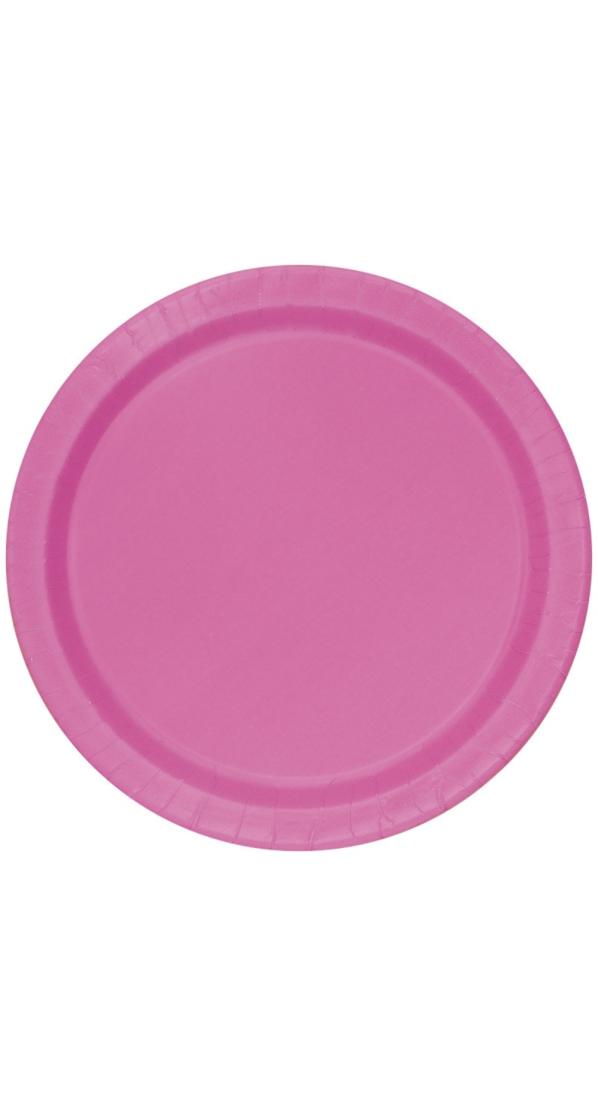Hot Pink 7 Inch Dessert Plates - 20pk