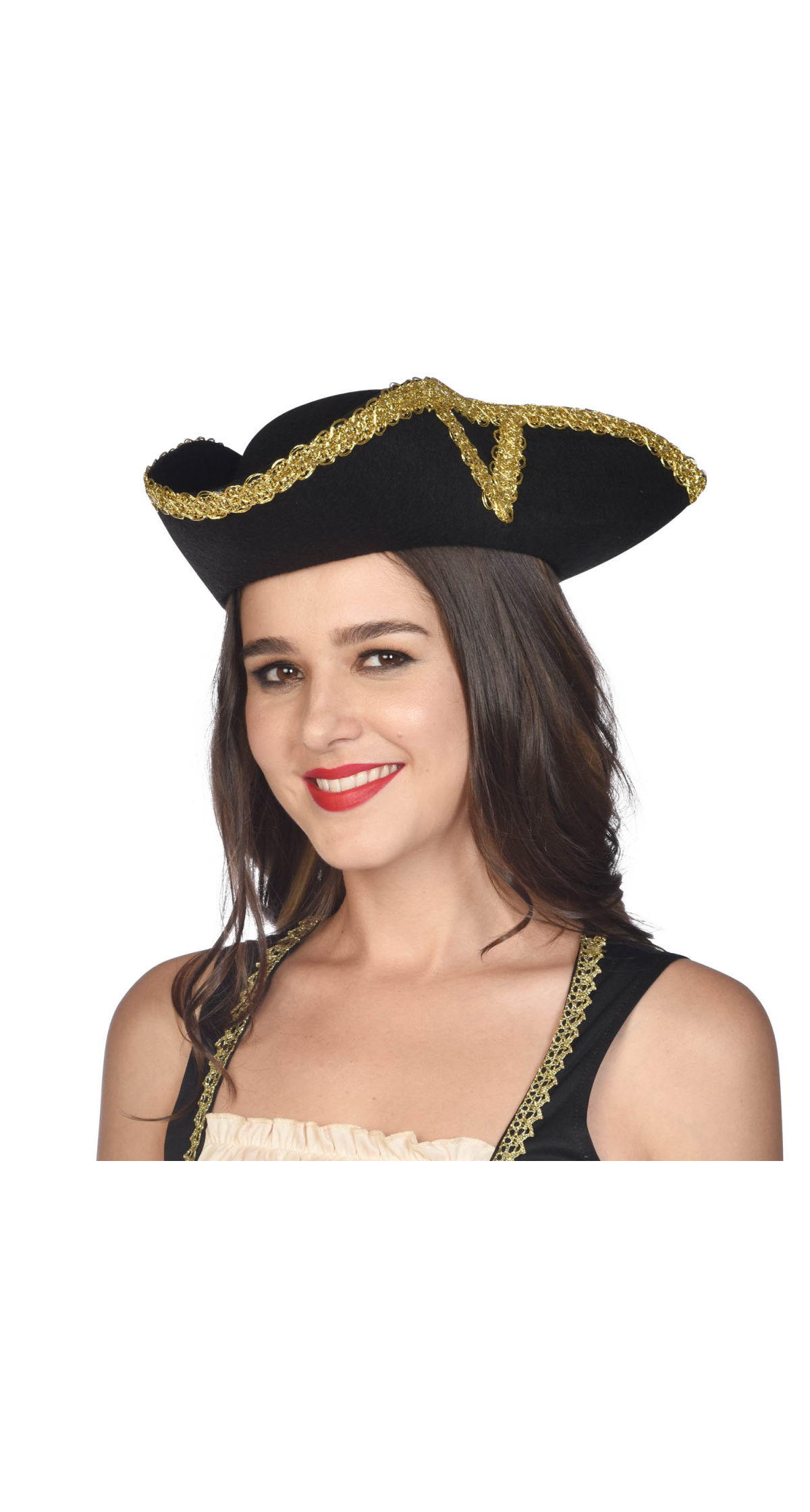 Costume Accessory Baroque Tricorn Hat One Size - Image 2