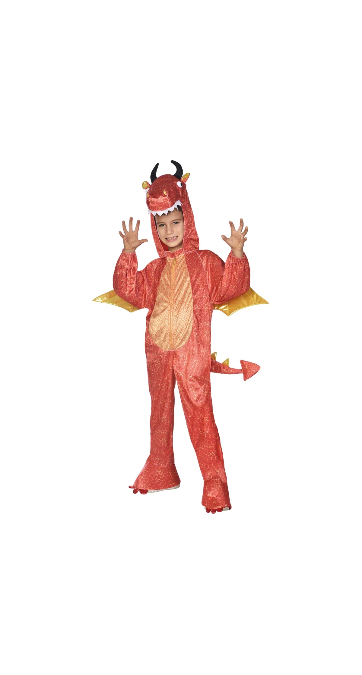 Fire Dragon Costume - Age 12 to 14 Years - Image 3