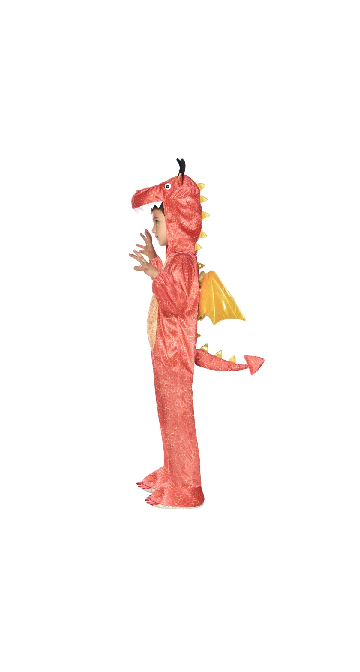 Fire Dragon Costume - Age 12 to 14 Years - Image 4