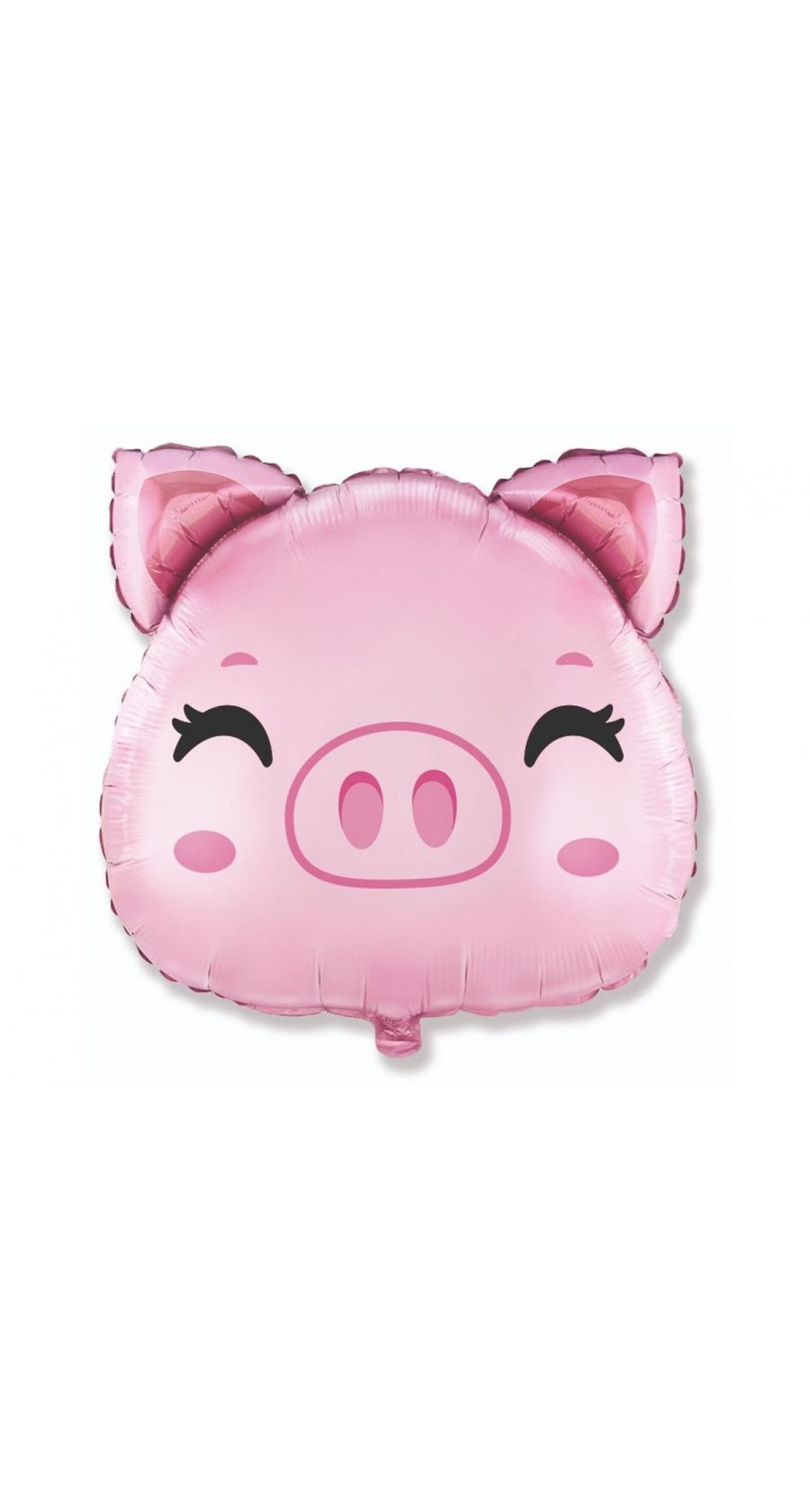 Piggy Head Foil Balloon - 24 Inch