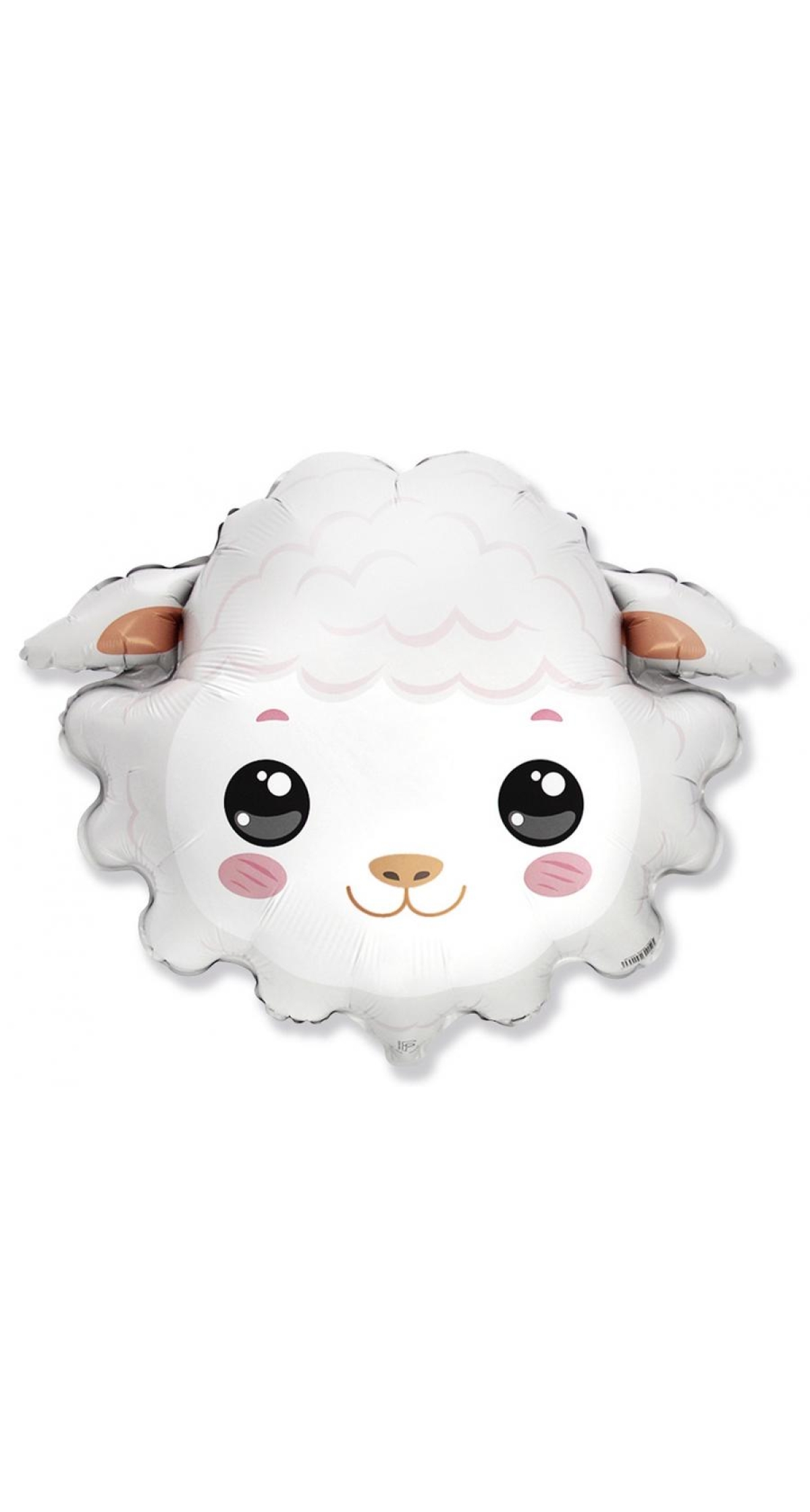 Sheep Head Foil Balloon - 24 Inch