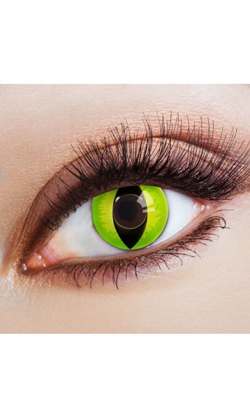 Contact Lenses Devilish Cat (1 Pair) - 12 Month Use