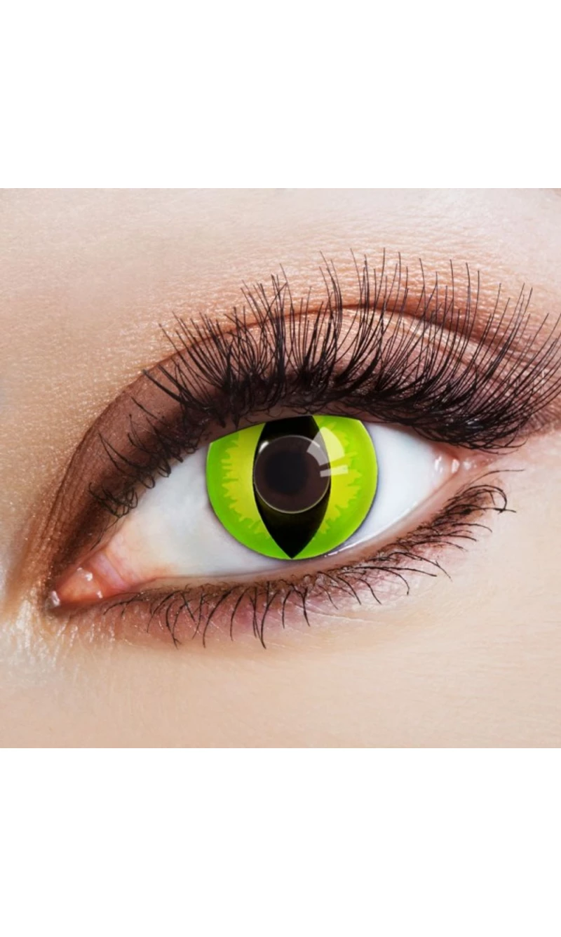 Contact Lenses Devilish Cat (1 Pair) - 12 Month Use
