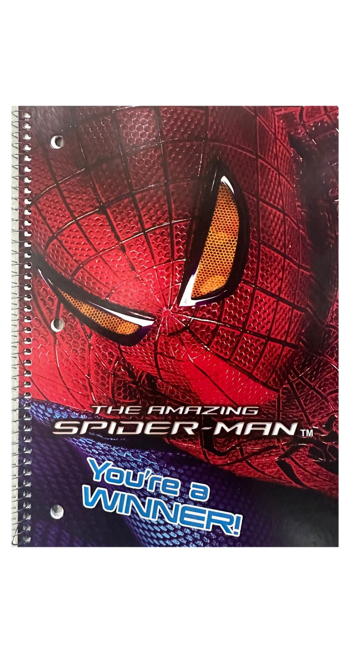 Spider Man Spiral Notebook - 26.5x20cm