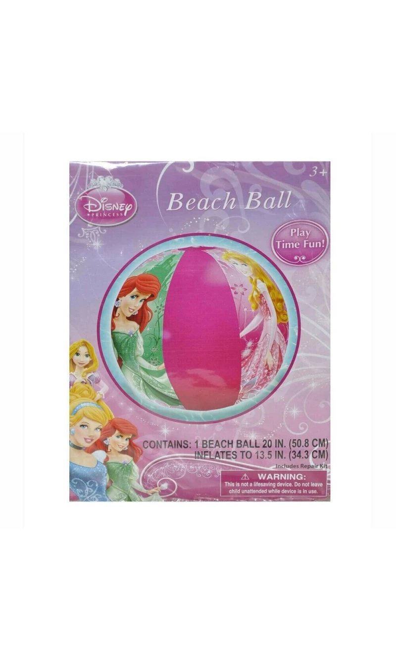 Disney Princess Beach Ball 50.8x34.3cm - For Age 3+ Years