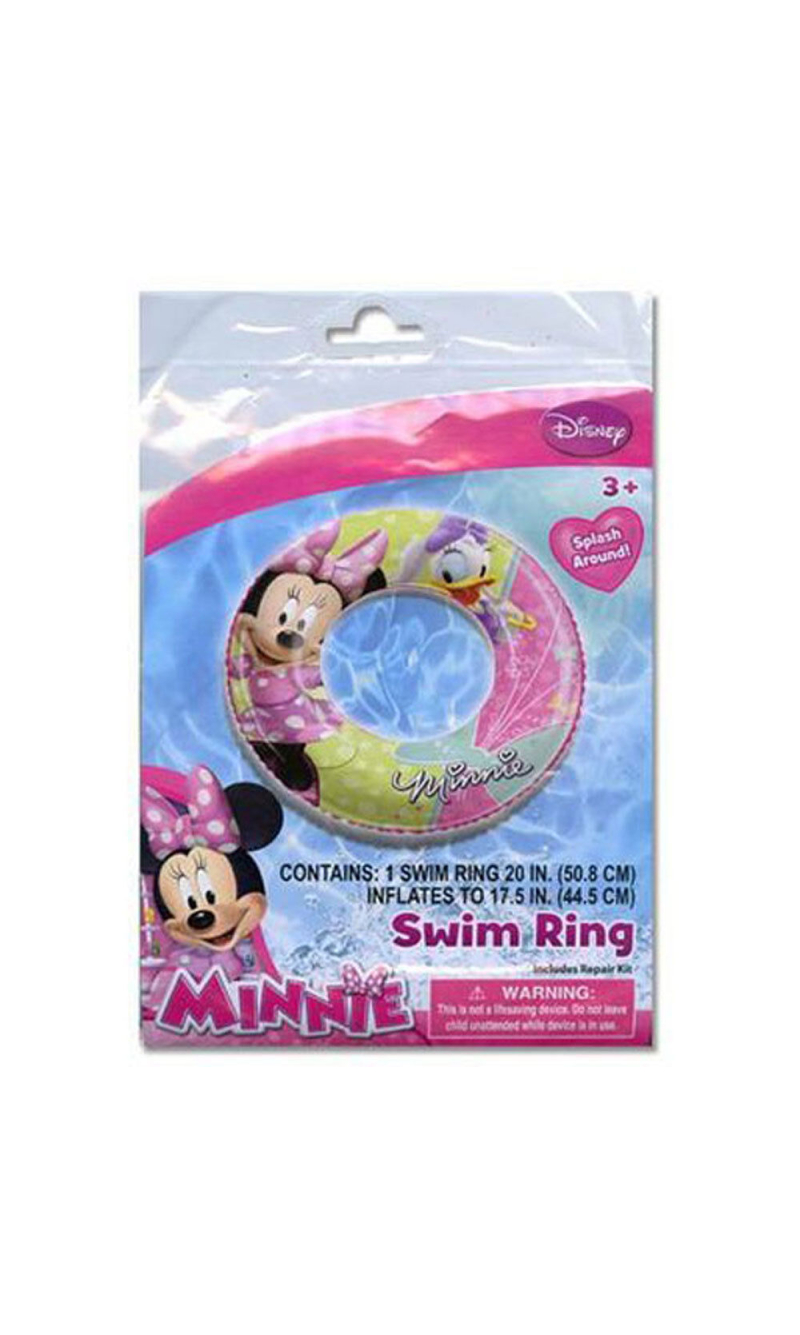 Disney Minnie Mouse Swim Ring 50.8x44.5cm - For Age 3+ Years