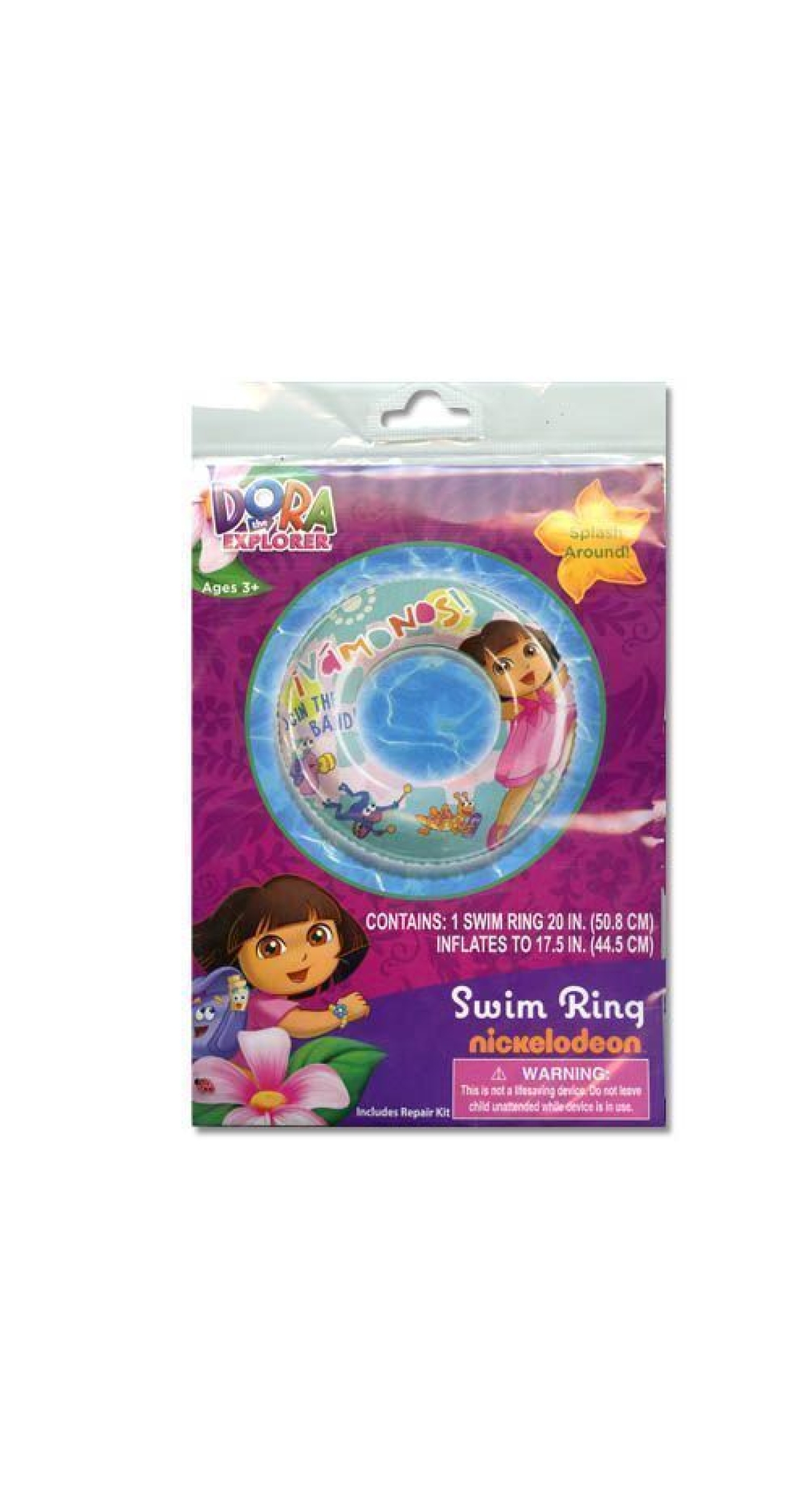 Inflatable Swim Ring Dora - For Age 3+
