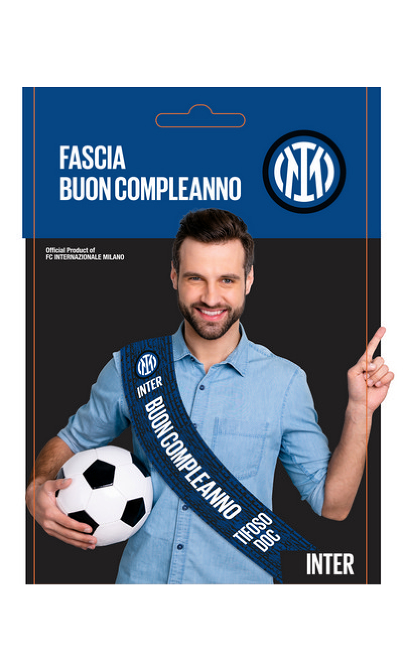 Inter Buon Compleanno Sash