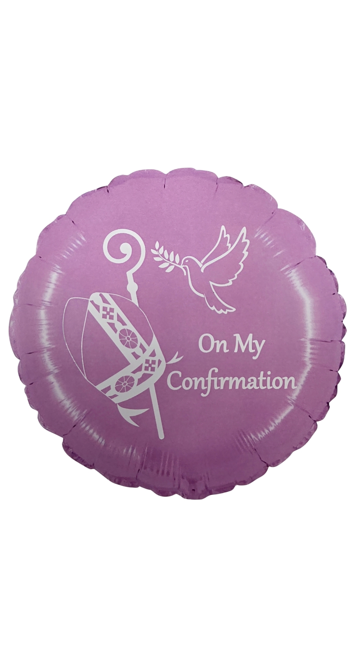 On My Confirmation Pink - 18" Foil Balloon