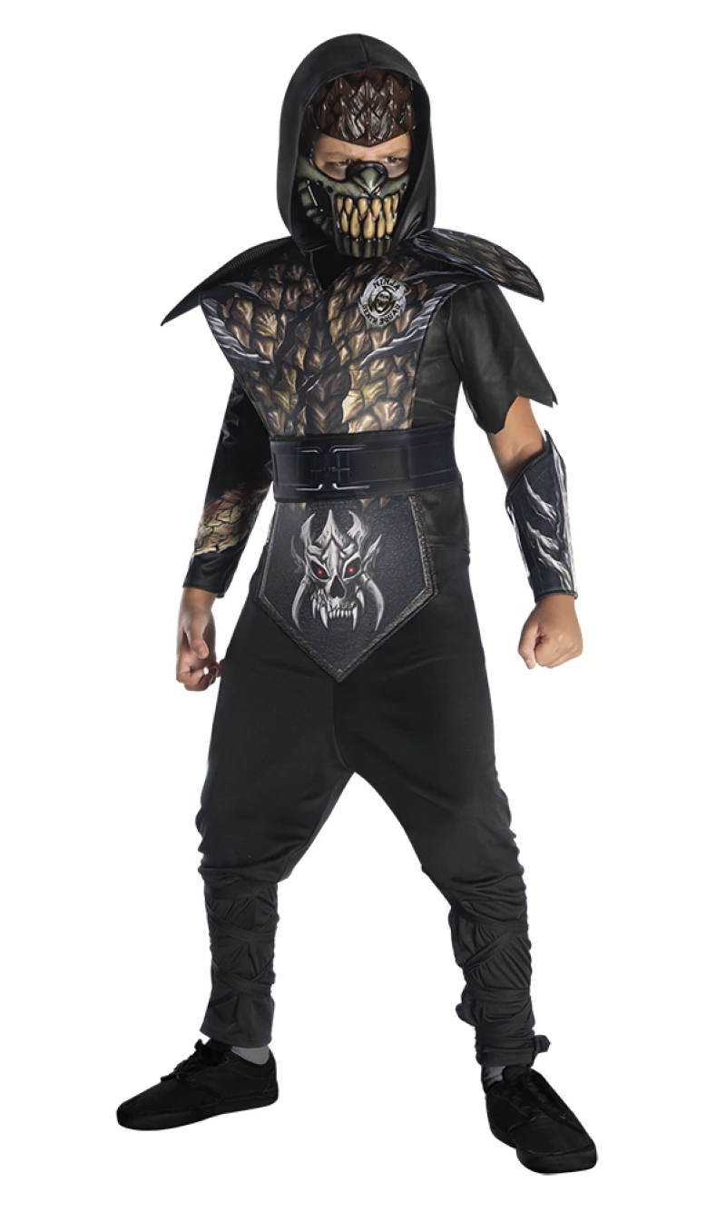 Dragon Ninja Costume (Size L) - Age 8 to 10 Years