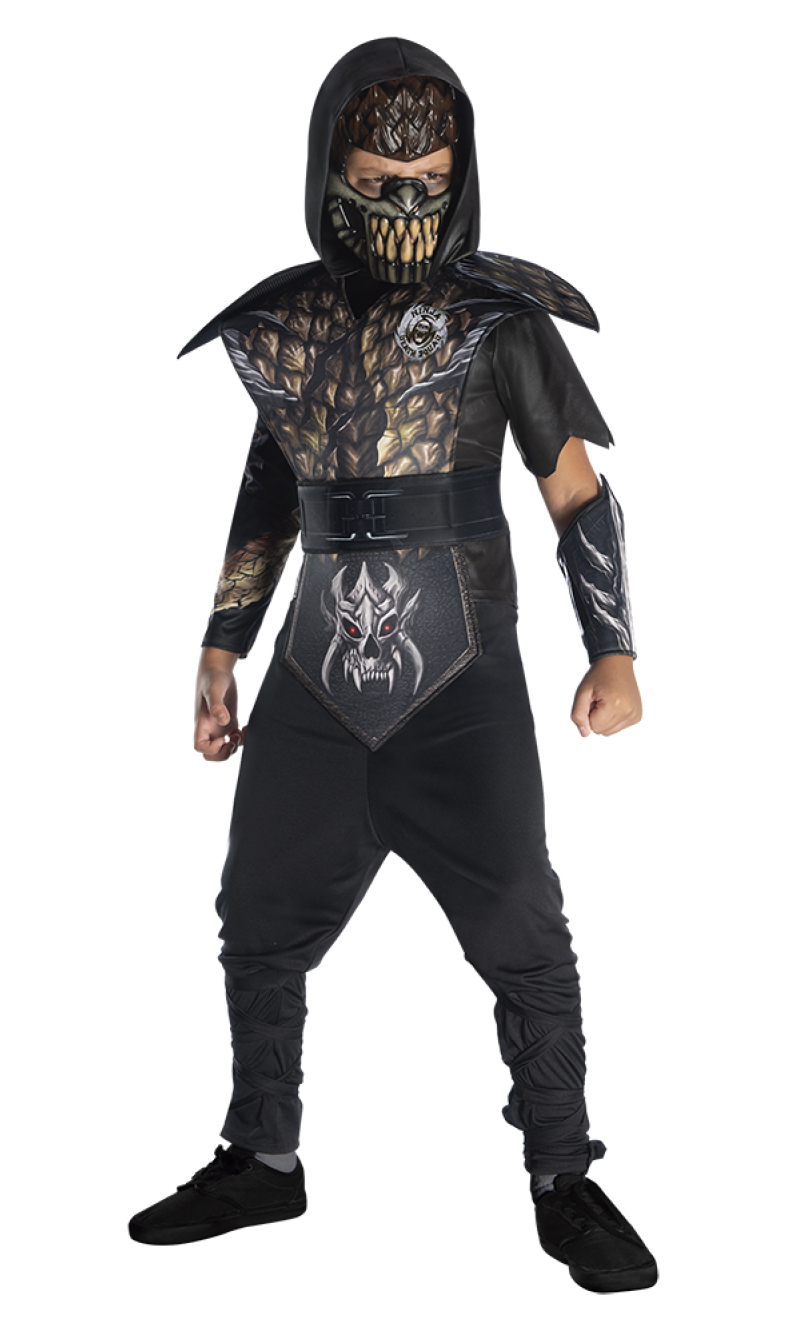 Dragon Ninja Costume (Size L) - Age 8 to 10 Years