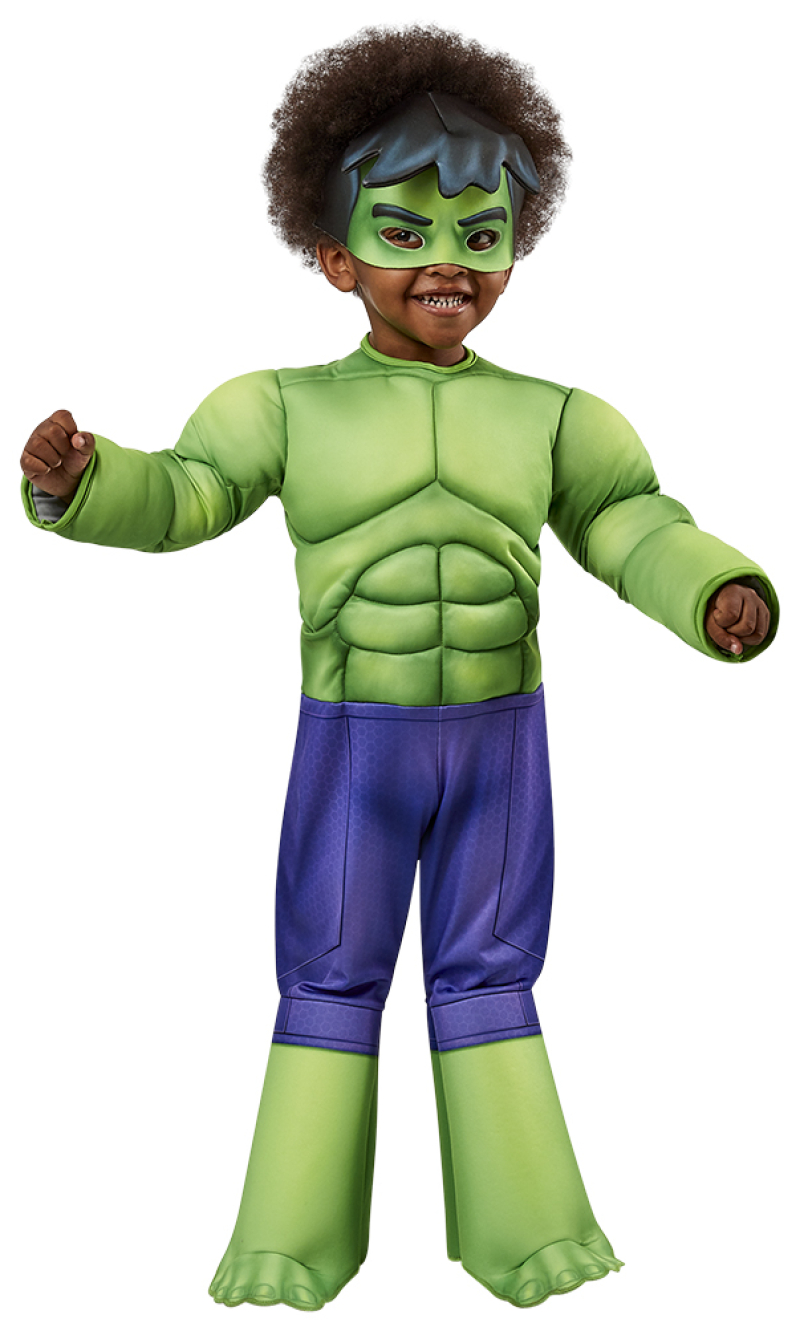 Official Licensed Hulk Costume (Size 2T3T) - Age 2 to 3 Years