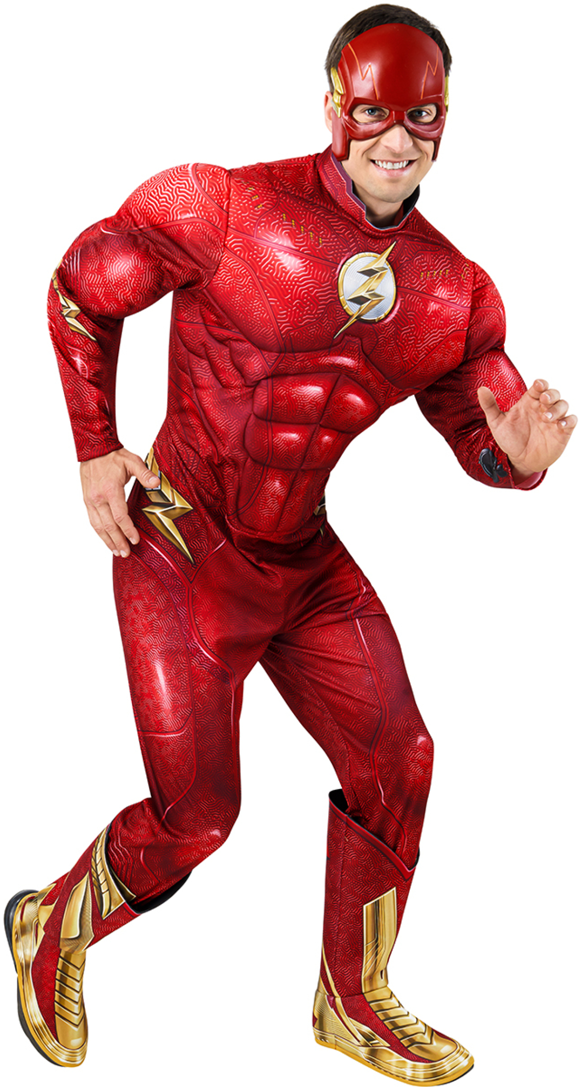 Official Licensed Flash Movie Deluxe Costume - Adult Size Medium
