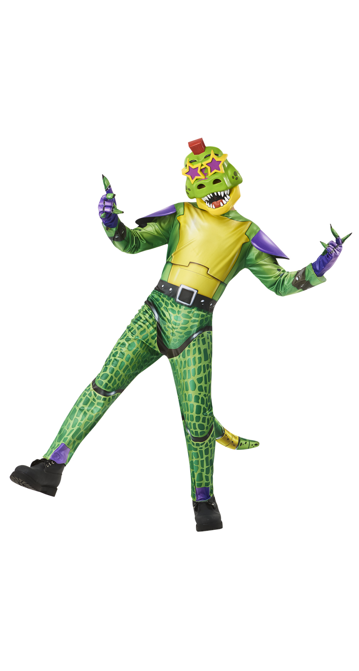 Official Licensed Montgomery Gator (Freddy) Costume - Age 5 to 7 Years
