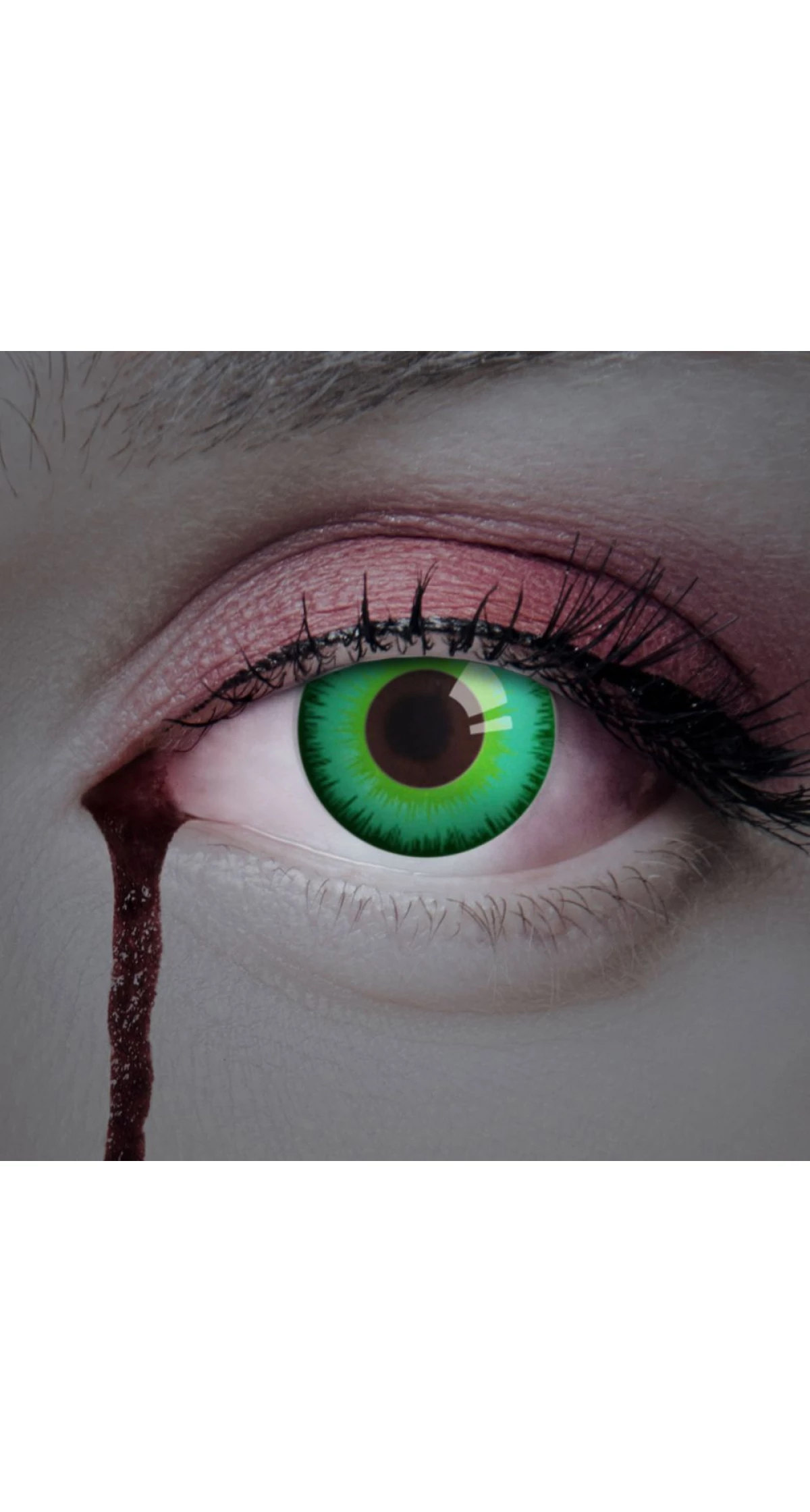 Contact Lenses Magic Green Eye (1 Pair) - 12 Month Use - Image 6
