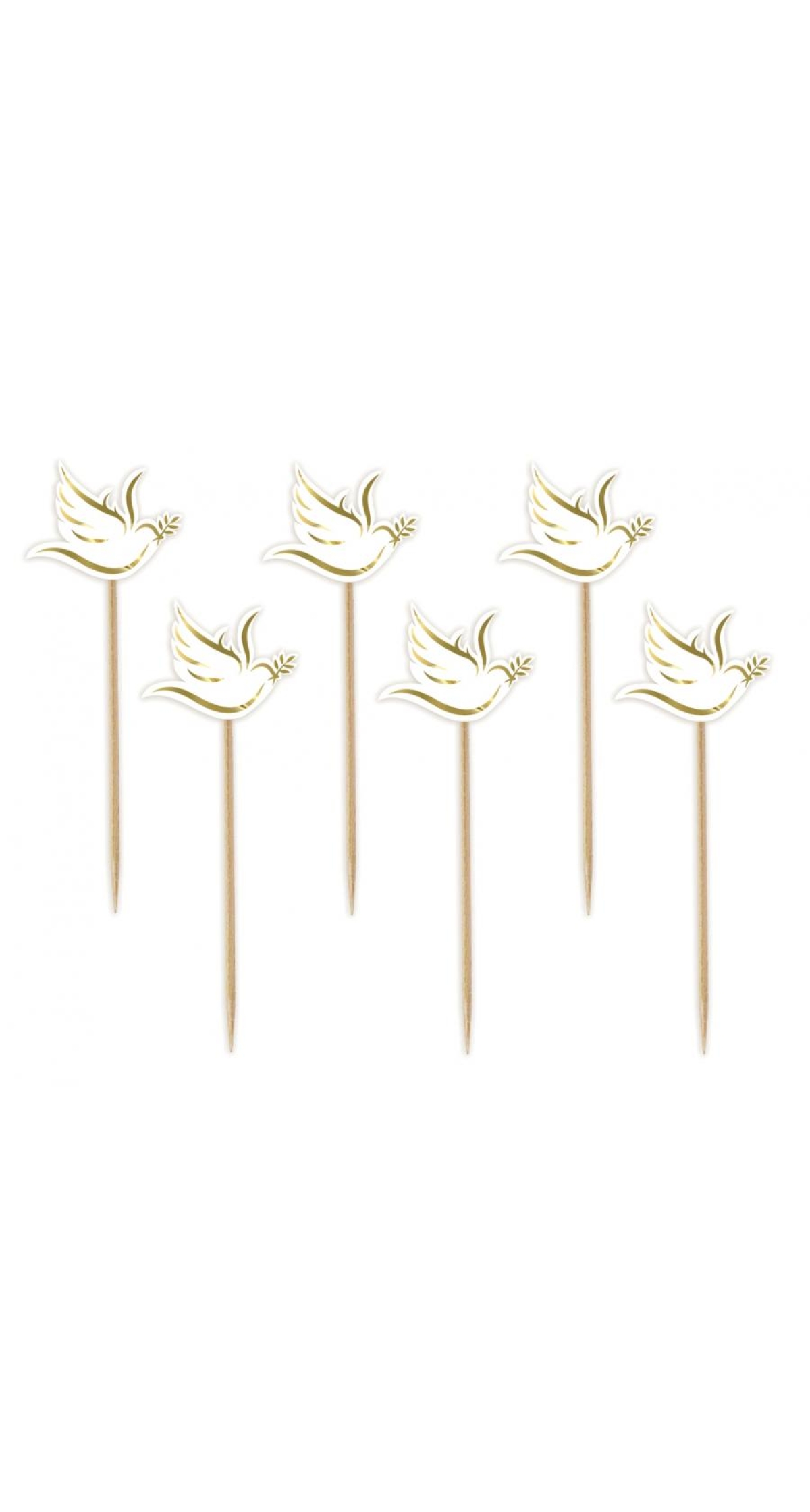 Picks Gold Dove - 6pcs