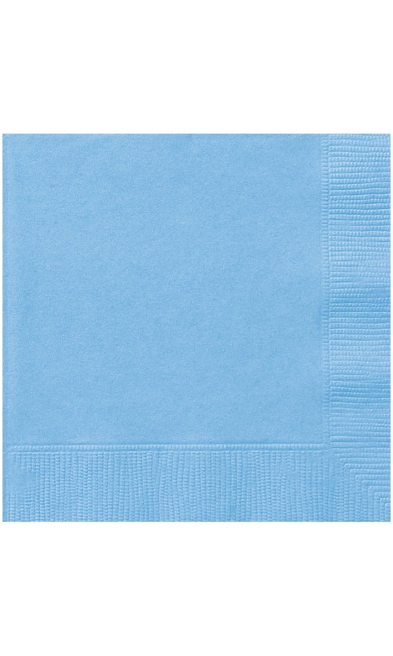 Powder Blue Luncheon Napkins - 20pk