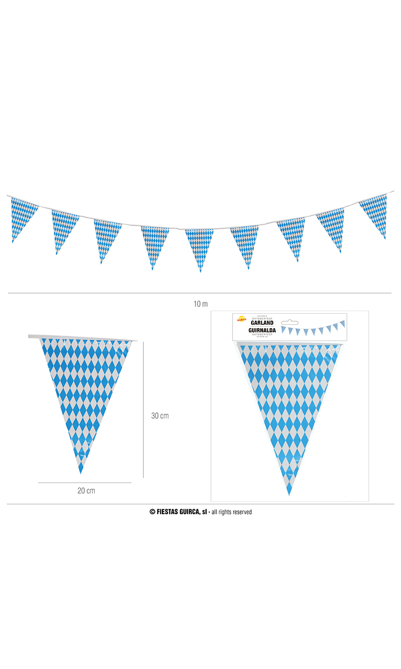 Oktoberfest Pennant Banner - 400cm