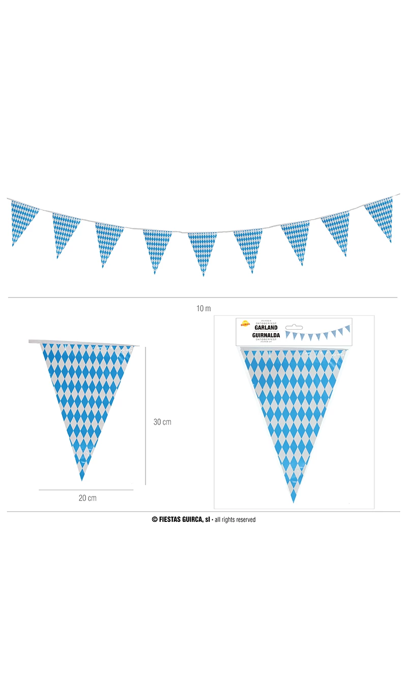 Oktoberfest Pennant Banner - 400cm
