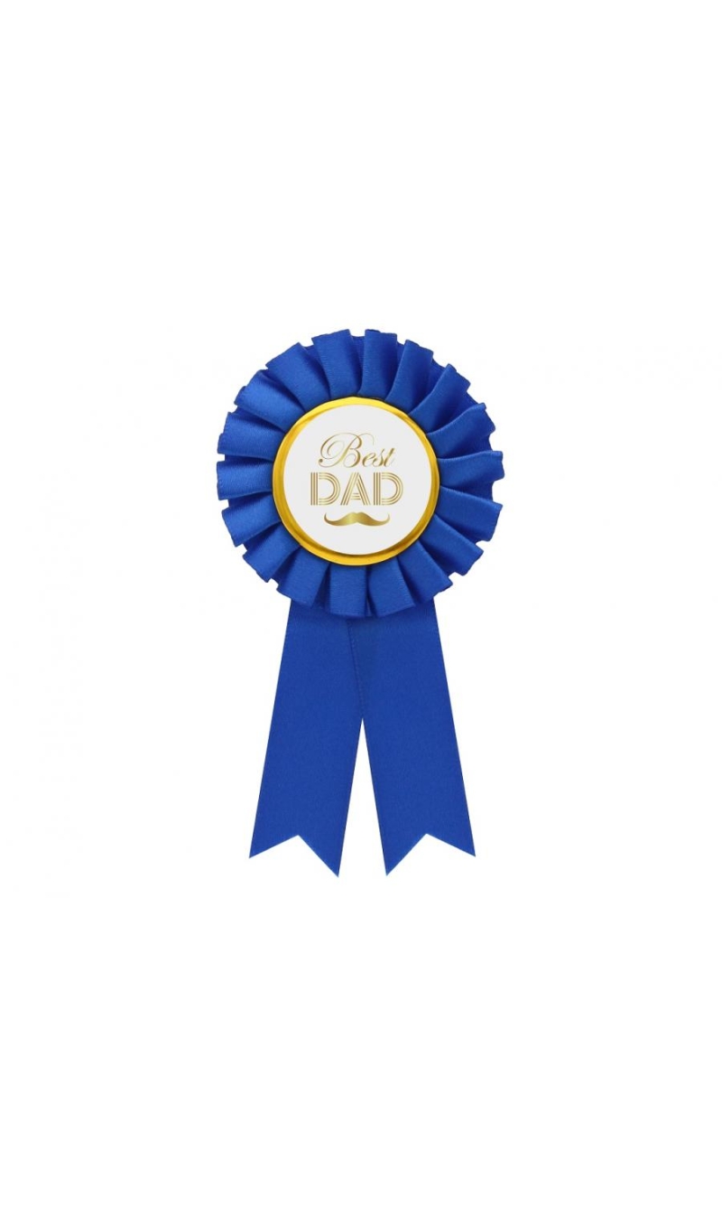 Award Ribbon Badge - Best Dad
