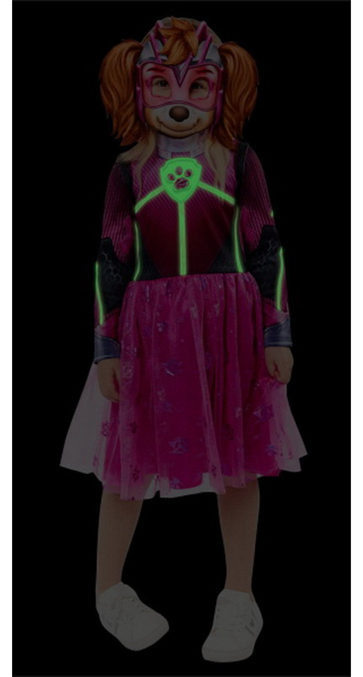 Licensed Offical Paw Patrol Skye (Glow in the Dark) - Age 4 to 6 Years - Image 4