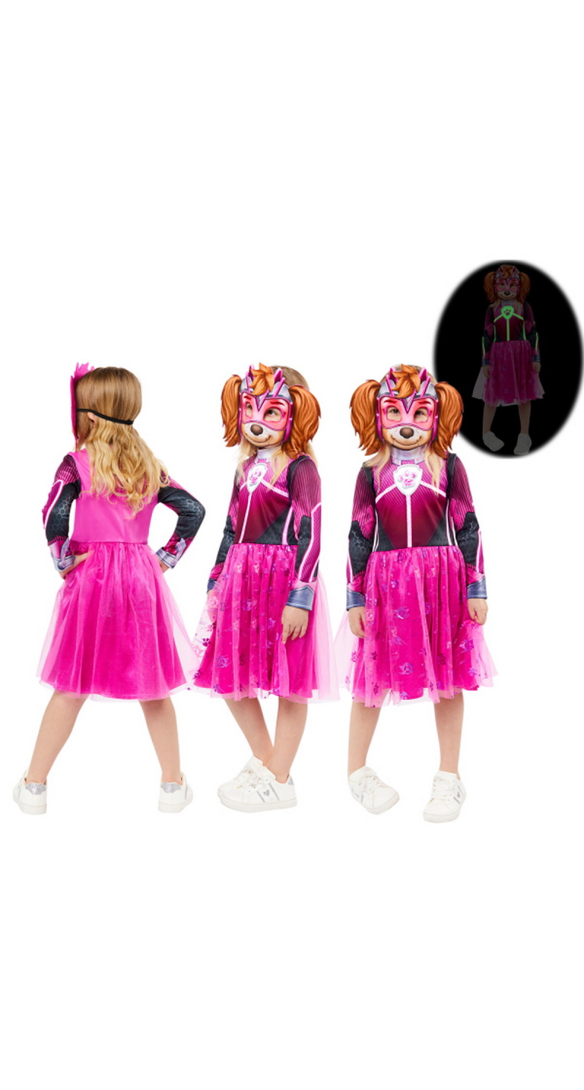 Licensed Offical Paw Patrol Skye (Glow in the Dark) - Age 4 to 6 Years - Image 5