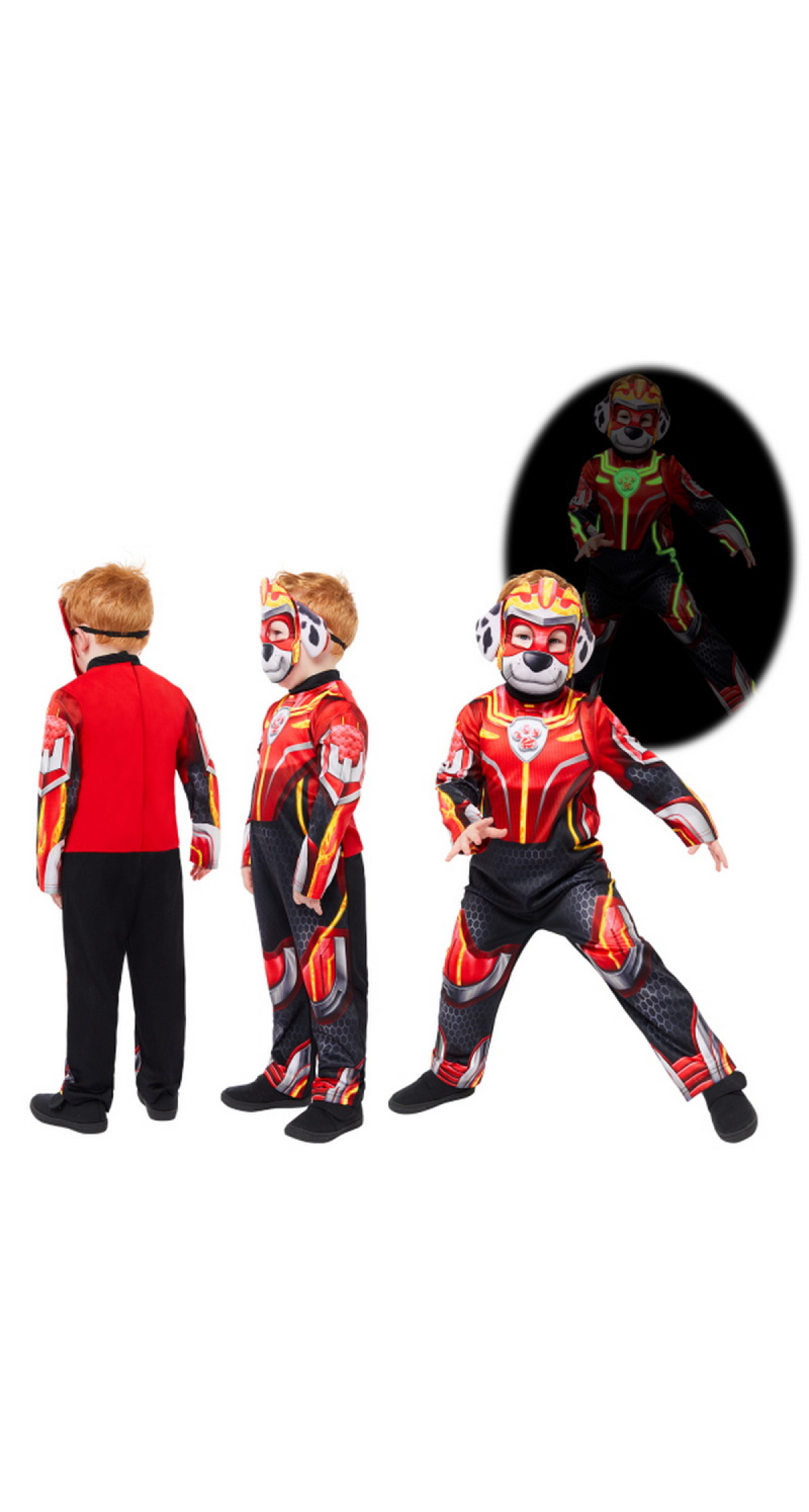Licensed Offical Paw Patrol Marshall (Glow in the Dark) - Age 4 to 6 Years - Image 5