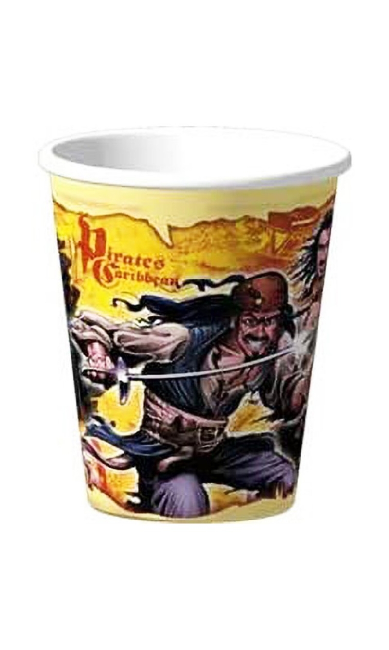 Pirates of the Caribbean Cups 266ml - 8pk
