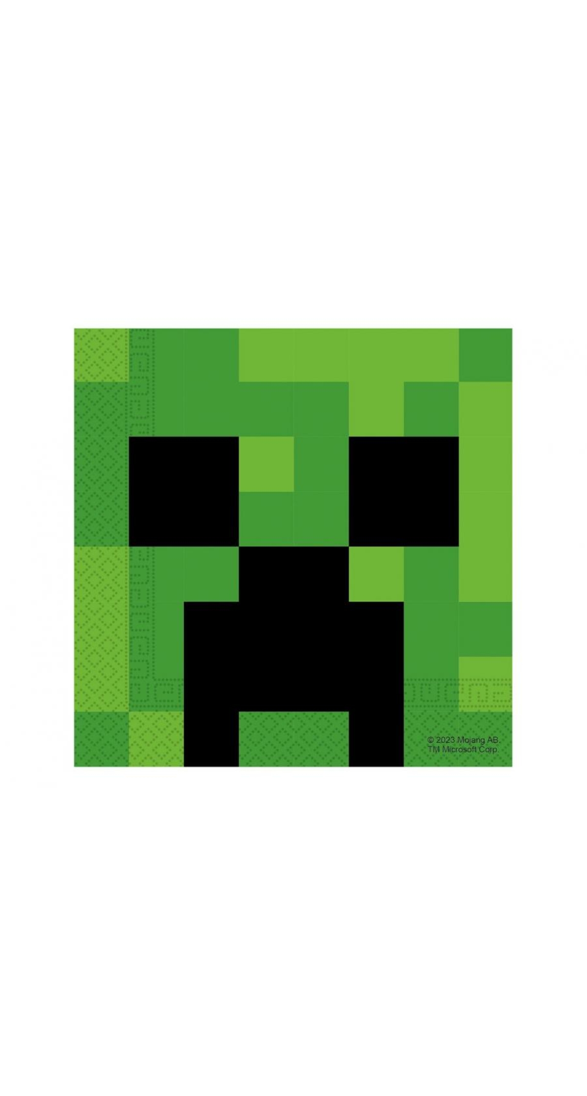 Minecraft Party Paper Napkins 33x33cm - 20pk