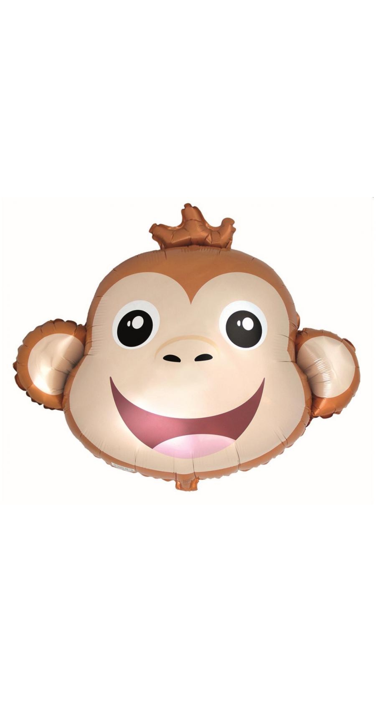 Monkey Head Foil Balloon - 24 Inch