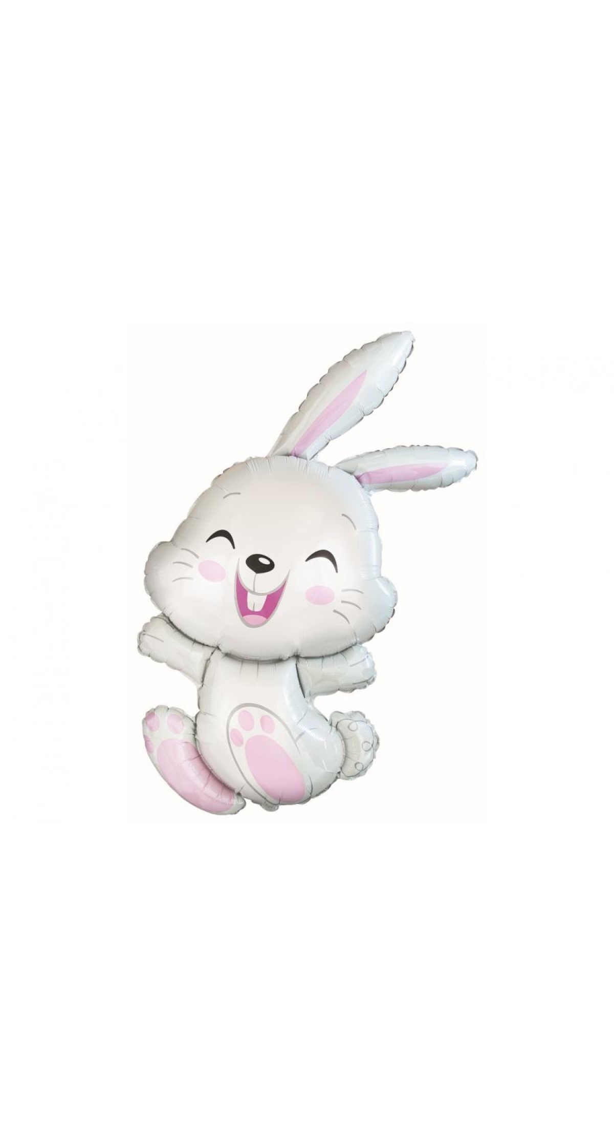 Happy Bunny Foil Balloon - 24 Inch