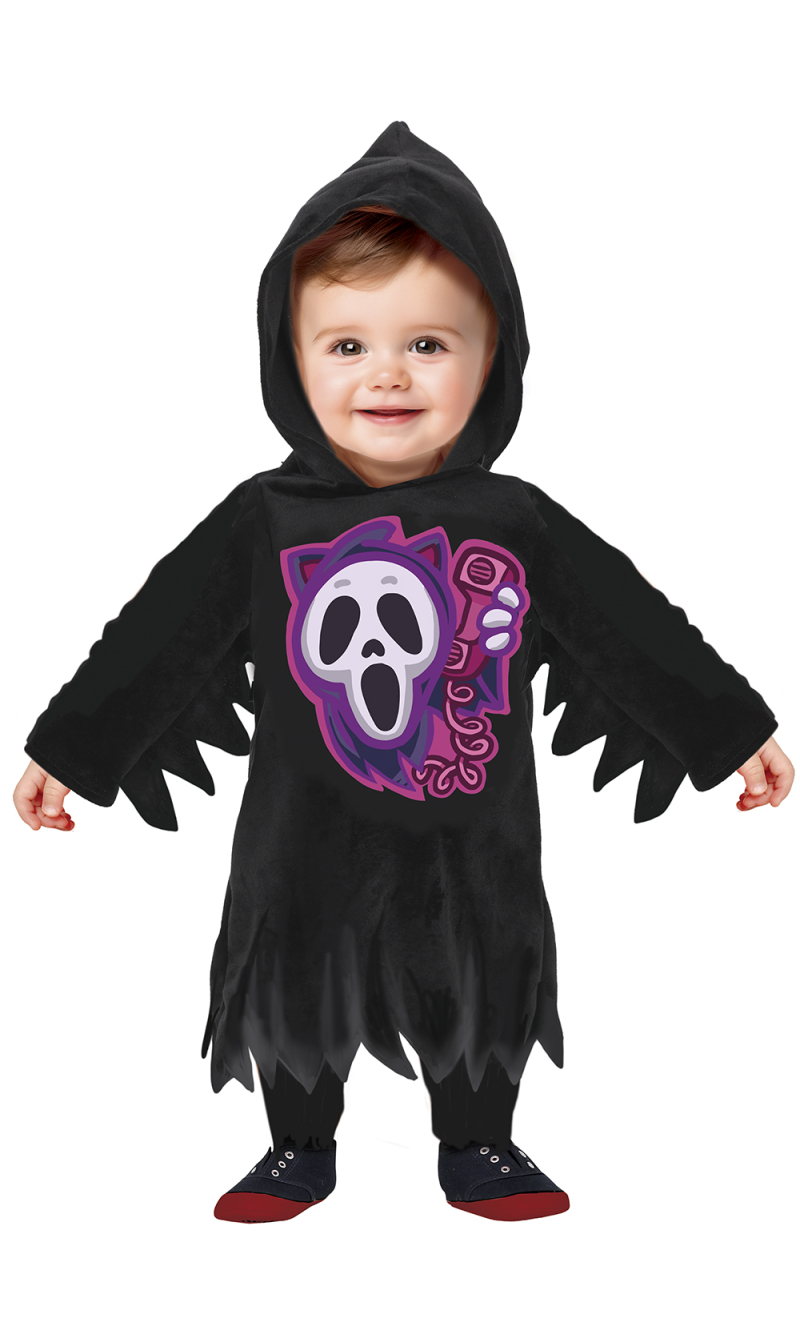 Halloween Lil Death Baby Costume - Age 12 to 18 Months