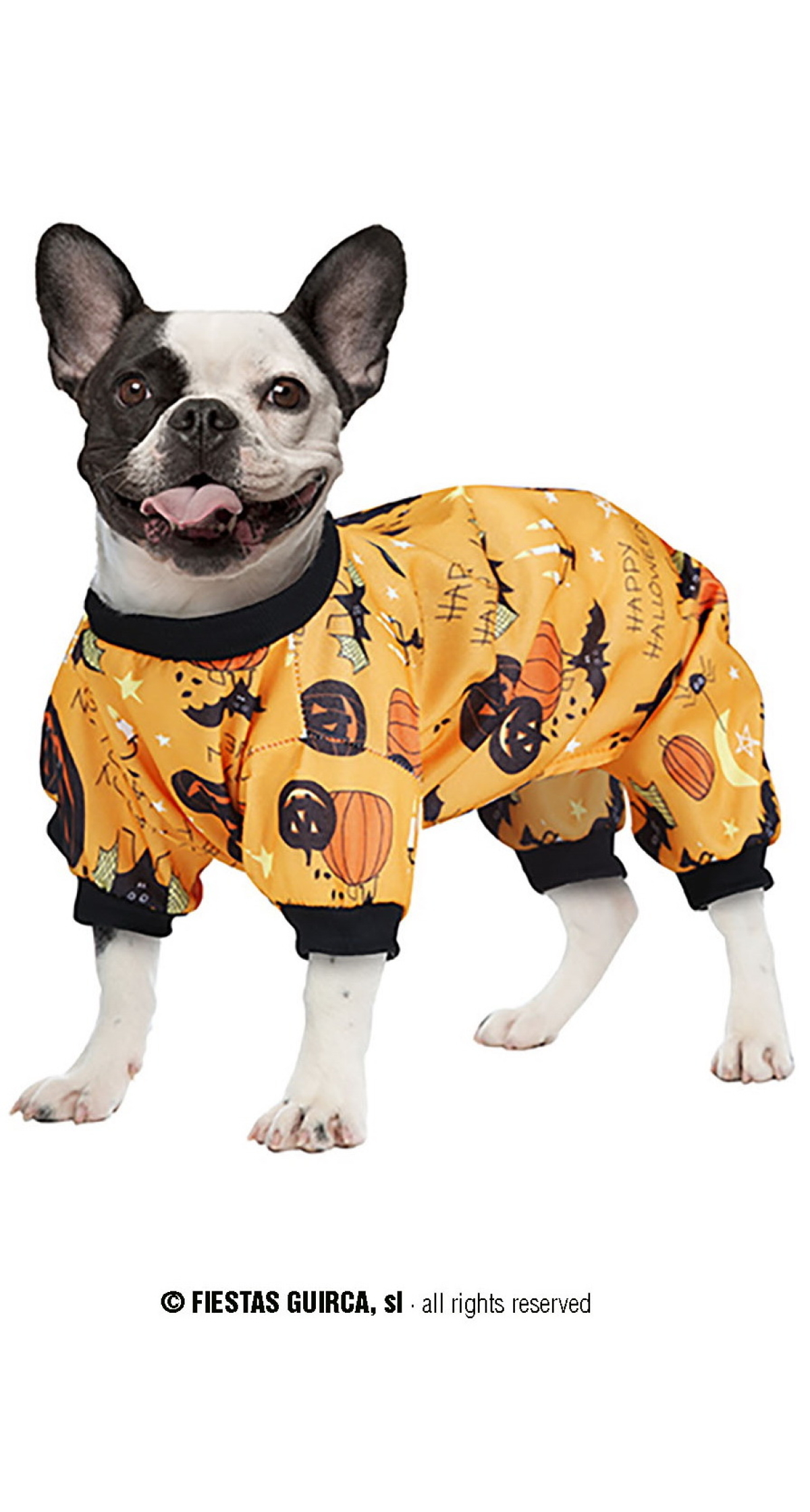 Pumpkin Dog Costume - Pet Size Small