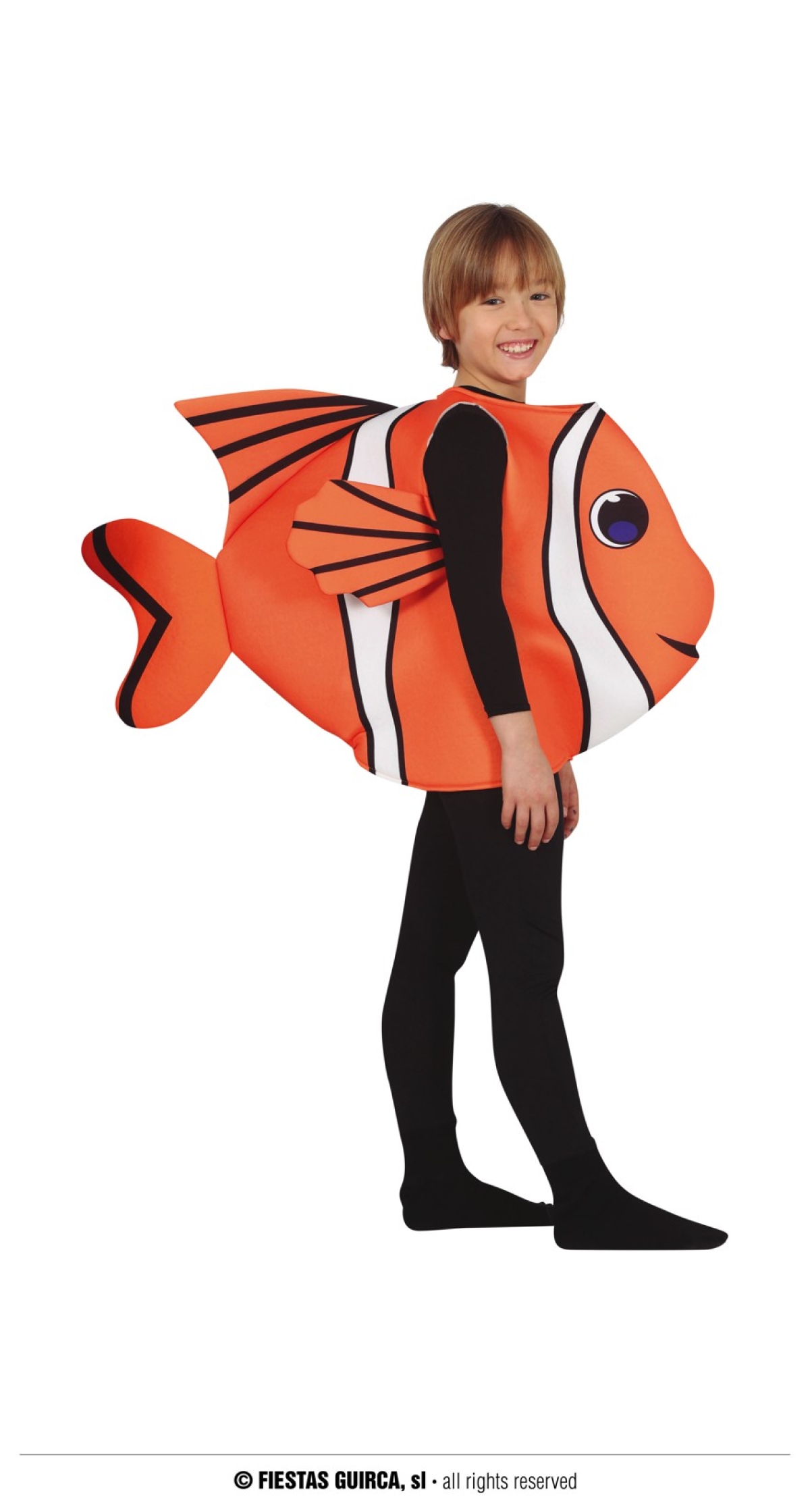 Fish Nemo Costume - Age 3 to 4 Years